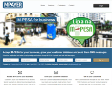 Tablet Screenshot of mpayer.co.ke